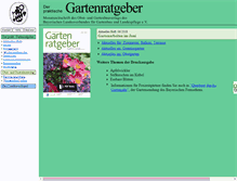 Tablet Screenshot of gartenratgeber.de