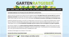 Desktop Screenshot of gartenratgeber.net