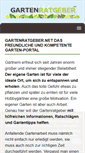Mobile Screenshot of gartenratgeber.net